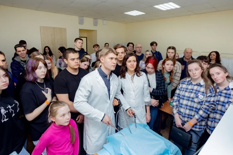 Фото: День открытых дверей в Кемеровском государственном медицинском университете 11
