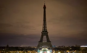 Огни Эйфелевой башни погасили в память о жертвах стрельбы в Страсбурге