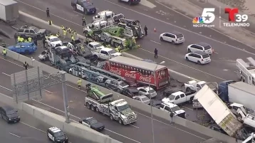 Фото: В Техасе произошло ДТП со 133 автомобилями, есть погибшие 1