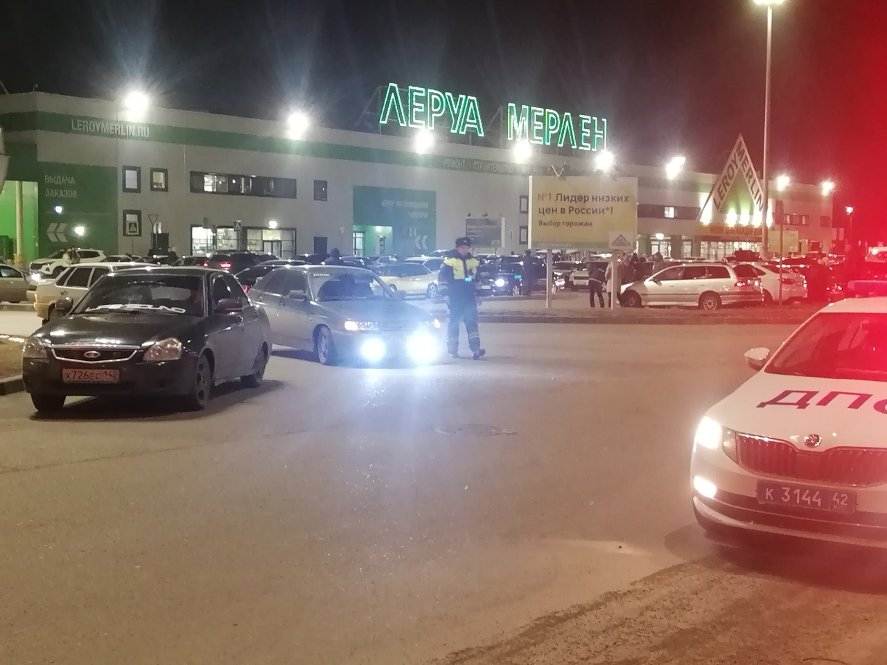 В Кузбассе сотрудники ГИБДД оштрафовали ночных дрифтеров