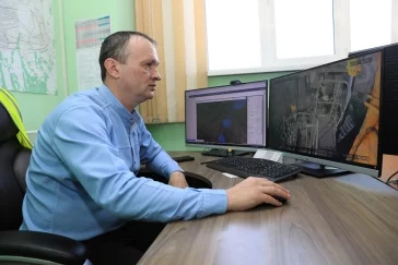 Фото: УК «Кузбассразрезуголь» начала оснащать экскаваторы инновационными системами кругового обзора 3