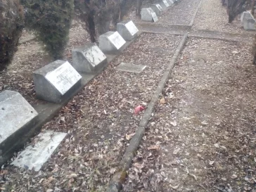 Фото: В Кисловодске неизвестные осквернили могилы солдат ВОВ 3