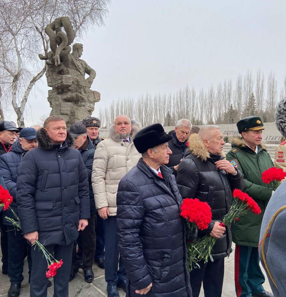 80-летие Сталинградской битвы: Сергей Цивилёв принял участие в памятных торжествах в Волгограде