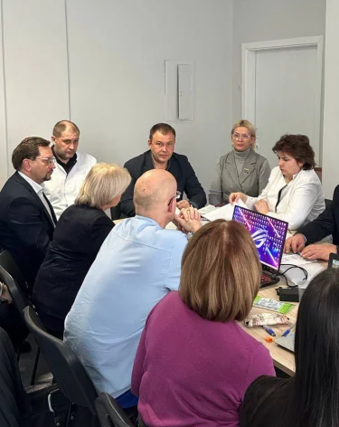 Илья Середюк встретился с главой Росздравнадзора Аллой Самойловой