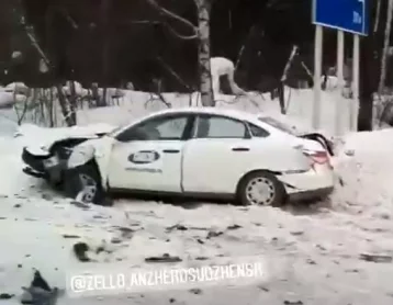 Фото: На трассе Кемерово — Анжеро-Судженск произошла серьёзная авария 1