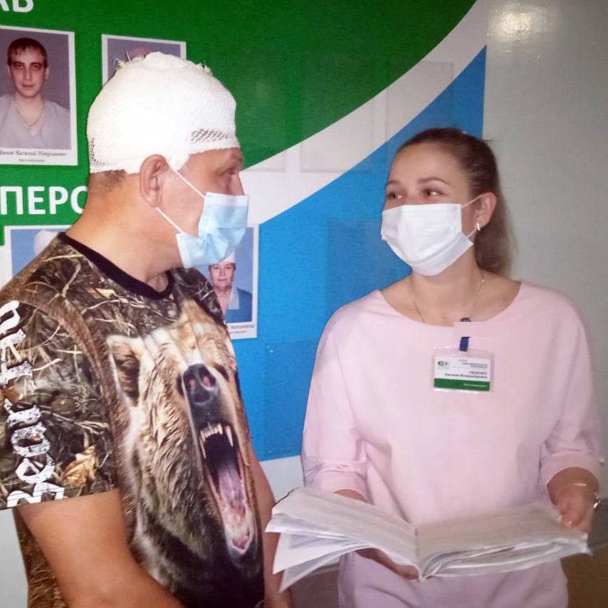 В Кузбассе врачи спасли рыбака, которому ветка пронзила мозг