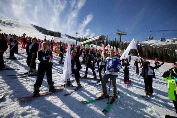  В Шерегеше на фестивале «Грелка» в первый же день установили новый рекорд