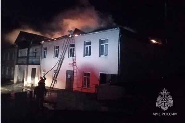 Голубиный помёт привёл к пожару в доме культуры в Забайкалье 