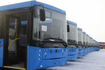 Фото: В Кузбасс поступили новые автобусы на 160 млн рублей 1