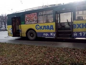 Фото: Кемеровчане сняли на видео ЧП в троллейбусе 1