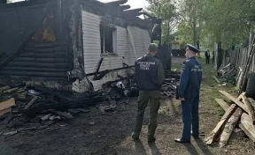 Погибли мальчики 4 и 8 лет: в СК рассказали подробности ночного пожара в Кузбассе