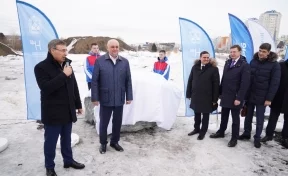 Сергей Цивилёв и Валерий Фальков заложили камни в строительство межвузовского кампуса «Кузбасс»