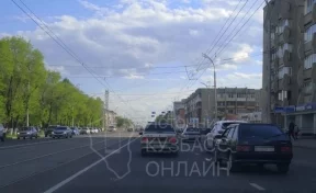 Кемеровчане пожаловались на разметку на популярном перекрёстке