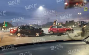 На Каменской улице в Кемерове произошло ДТП