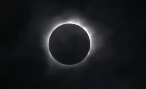 «Великое солнечное затмение» удалось снять на видео
