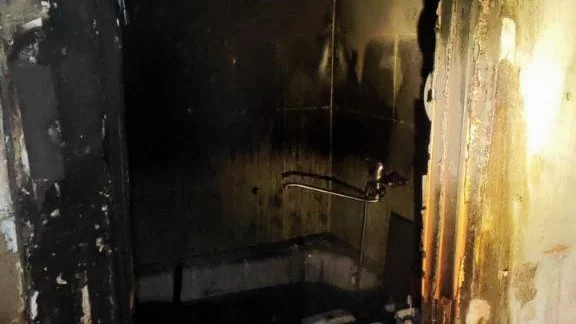 Фото: В Новокузнецке в многоквартирном доме произошёл пожар 3