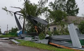 Ураганный ветер нанёс Тяжинскому округу ущерб в 20 миллионов рублей