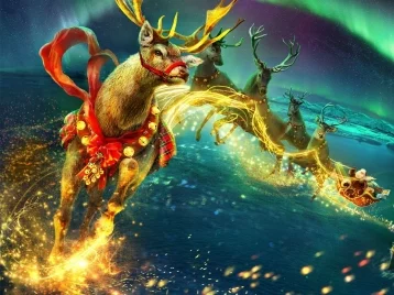 Фото: Санта-Клаус пролетел над всей территорией России 1