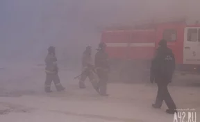 В Кемерове сгорело кафе на берегу Томи