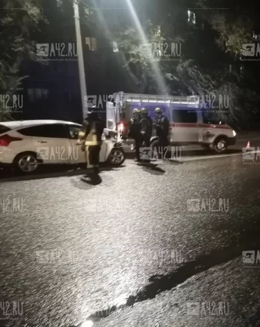В Кемерове в результате ДТП на улице Федоровского пострадали 2 человека