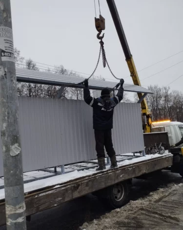В Кемерове на трёх улицах установили новые остановочные павильоны