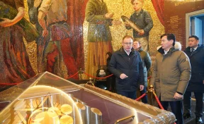 Илья Середюк: в Кемерове разместят капсулу с землёй с мест боёв в Калмыкии