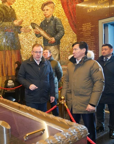 Илья Середюк: в Кемерове разместят капсулу с землёй с мест боёв в Калмыкии