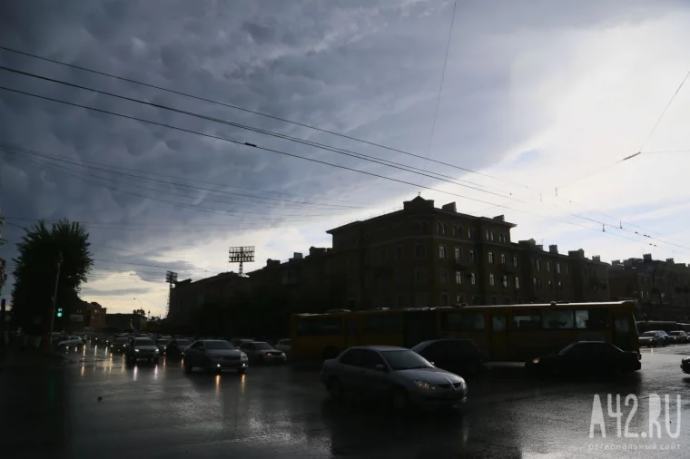 Небо после бури. Фото: Александр Патрин / Газета Кемерова