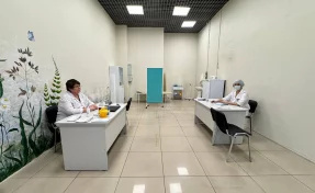 В торговых центрах Кемерова и Новокузнецка открыли пункты вакцинации от гриппа