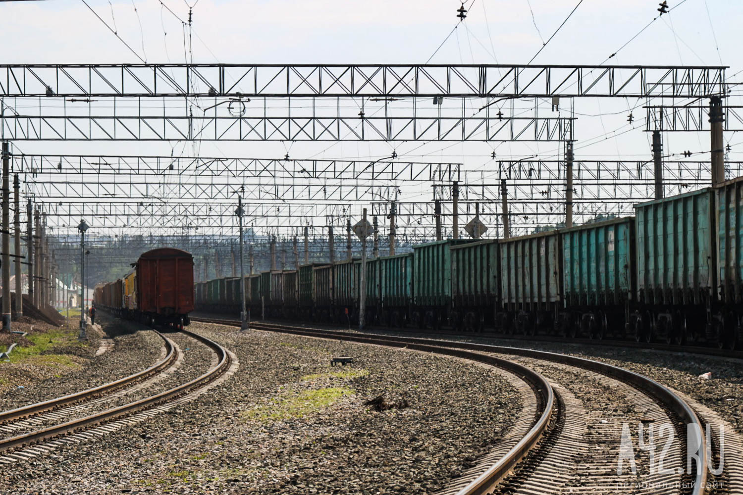 В Челябинской области сошёл с рельсов вагон поезда