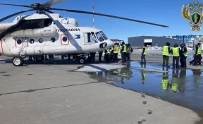 На Чукотке вертолёт Ми-8 с 22 пассажирами на борту совершил аварийную посадку