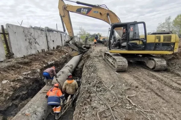 Власти: в Кемерове коллектор на Стахановской улице закончат ремонтировать до конца мая