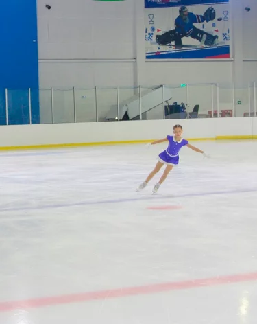 В рамках «Грантов.ФМ» прошли соревнования по фигурному катанию