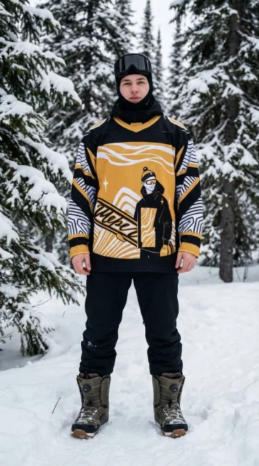 Фото: Виртуальные модели продемонстрировали коллекцию одежды «Шерегеш» от MySiberia и Билайна 1