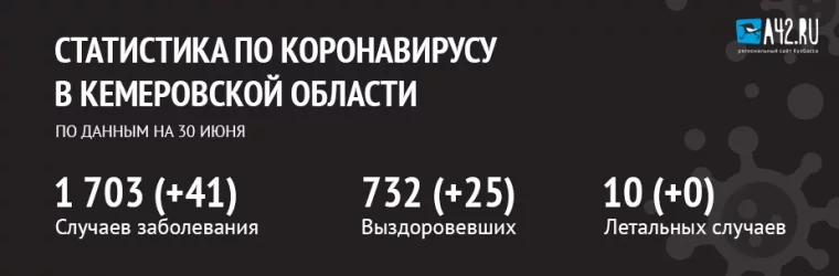 Фото: Коронавирус в Кемеровской области: актуальная информация на 30 июня 2020 года 1