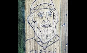 «Святой Владимир»: в Италии художник разрисовал поле к приезду Путина