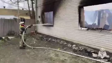 Фото: При пожаре в Дагестане погибли 2 детей 1