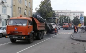 В Кемерове раньше срока стартовал ремонт на улице Николая Островского
