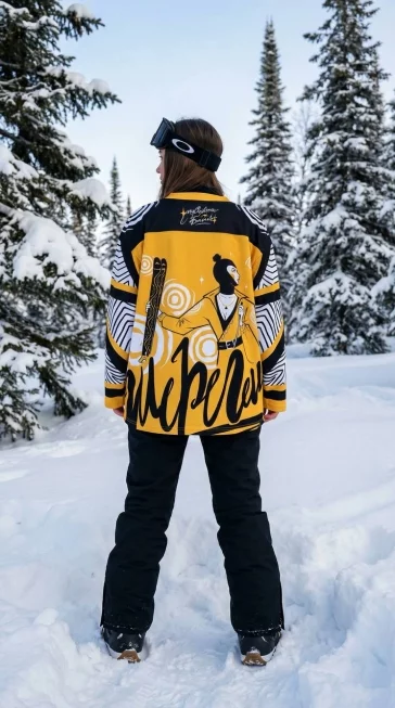 Фото: Виртуальные модели продемонстрировали коллекцию одежды «Шерегеш» от MySiberia и Билайна 2