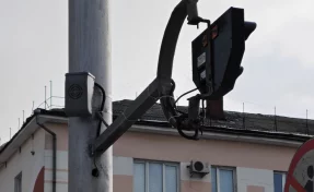 В Кемерове у ТЦ «Я» появился аудионформатор для оповещения о трамваях