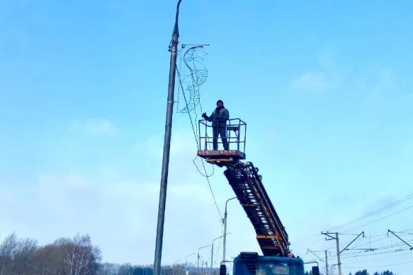 Улицы кузбасского города остались без освещения из-за ветра