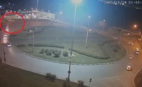 В Новокузнецке погоня со стрельбой попала на видео