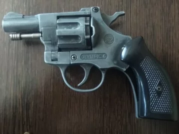 Фото: Жительница Кузбасса нашла в доме покойного отца итальянский револьвер 1