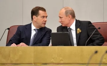 Фото: Путин предложил Медведева на пост премьер-министра 1
