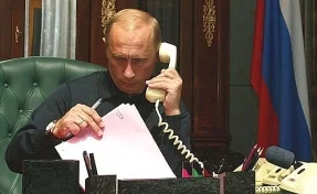 Владимир Путин поговорил по телефону с Дональдом Трампом
