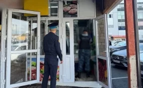 Без воды, но с мухами: в Кемерове приставы опечатали магазин по продаже мяса