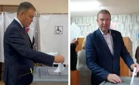 Губернатор Кузбасса и мэр Кемерова пришли на избирательные участки