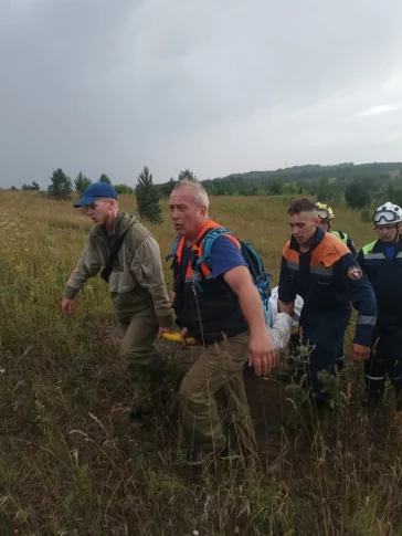 Фото: В Кемерове на Люскусе мотоциклист получил травму во время езды по лесу 2