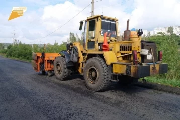 Фото: Осталось нанести разметку: в Кемерове продолжается ремонт дорог по нацпроекту 4