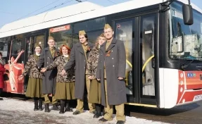 В Кемерове стартовала акция «Автобус Победы»